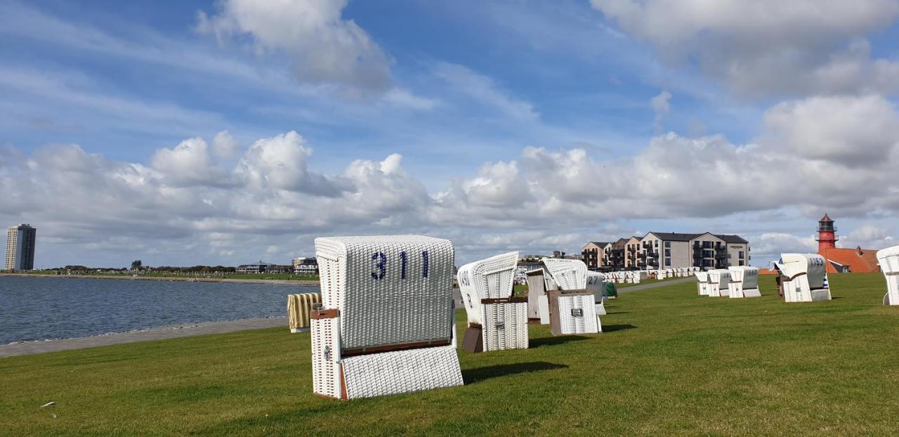 Ferienwohnung Caprinus Büsum Esterno foto